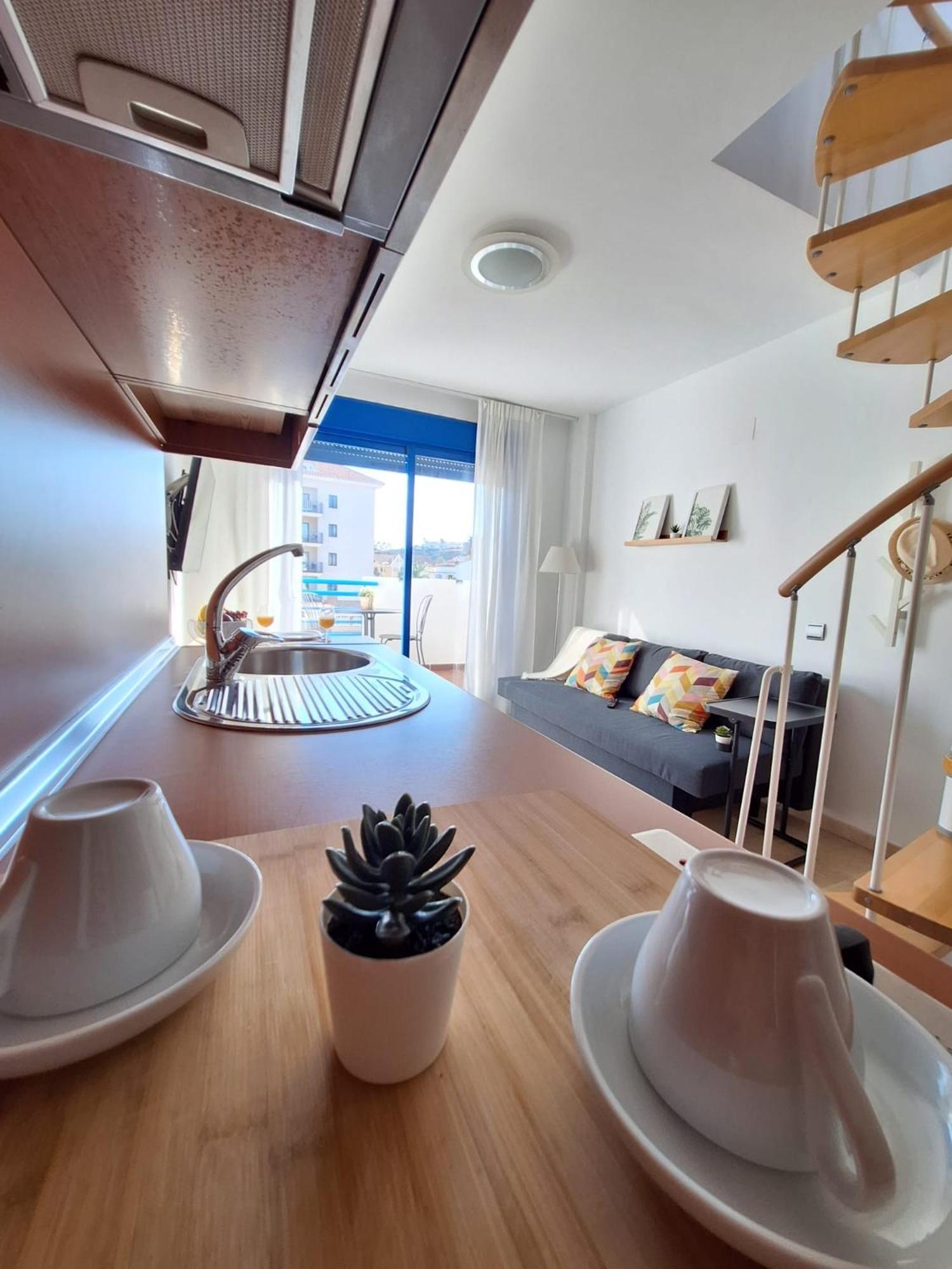 Apartmán Atico A 200 Mts De La Playa Benalmádena Exteriér fotografie